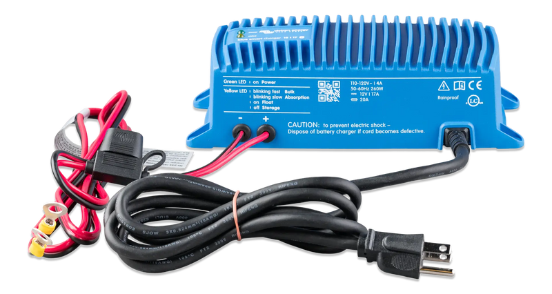Victron Blue Smart IP67 Charger 12/7(1) 230V AU/NZ battery charger — front view