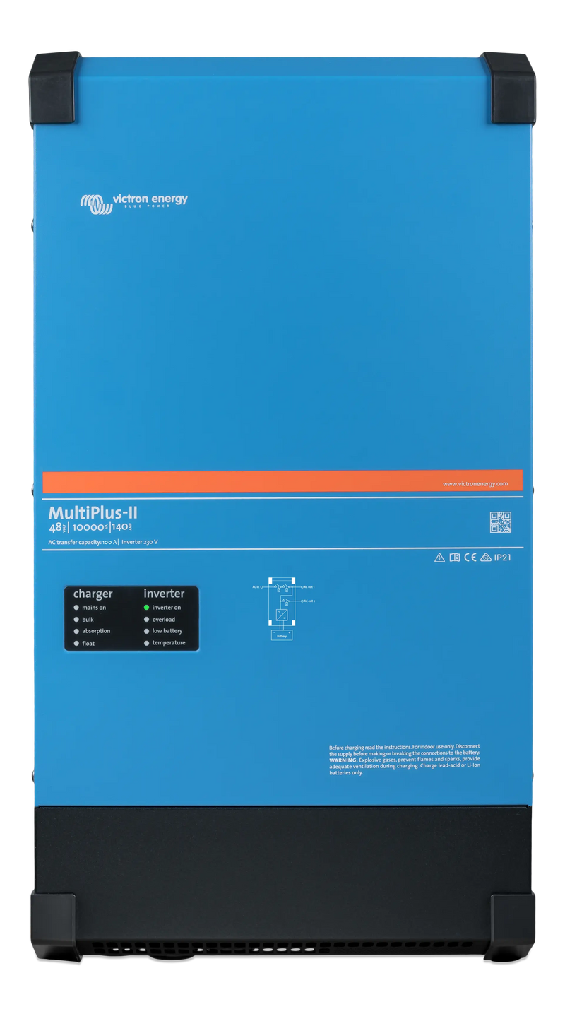 Victron MultiPlus-II MultiPlus-II 48/10000/140-100 230V inverter charger — front view