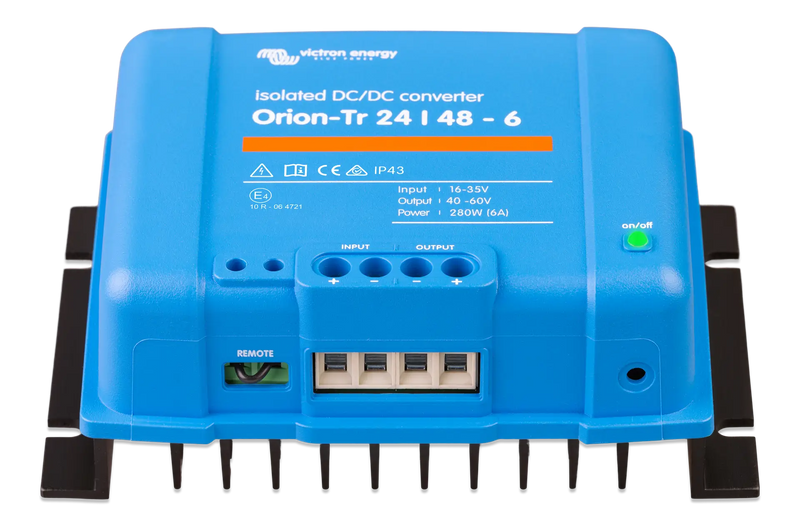 Victron Orion-Tr 24/48-6A (280W) Isolated DC-DC converter DC-DC converter — front view