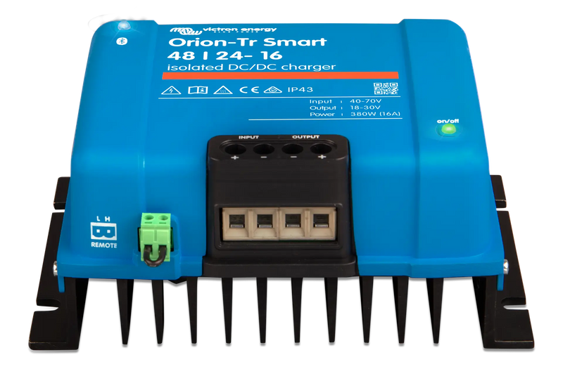 Victron Orion-Tr Smart 48/24-16A (380W) Isolated DC-DC charger DC-DC charger — front view