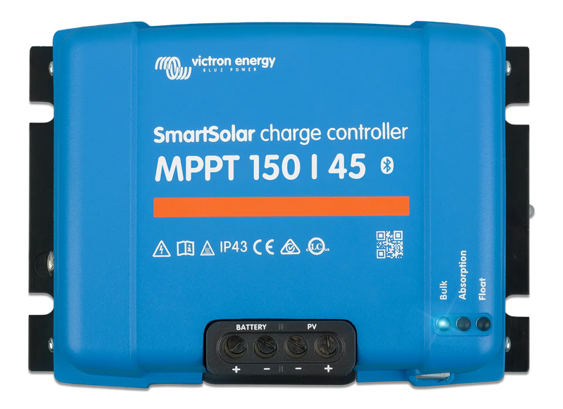 Victron SmartSolar MPPT 150/45 solar charge controller — front view