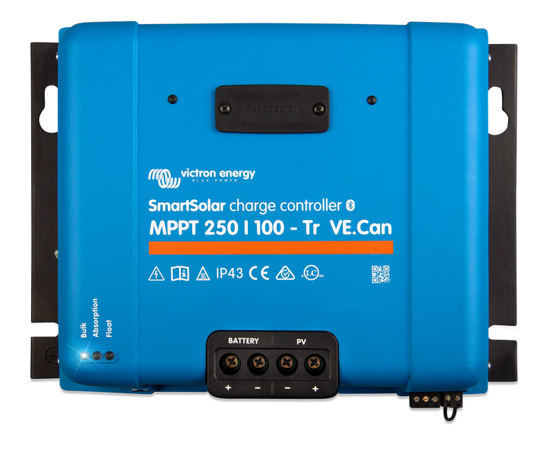 Victron SmartSolar MPPT 250/100 solar charge controller — front view