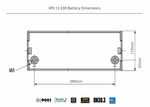 12v 330Ah Lithium Battery