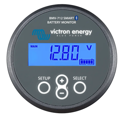 Victron BMV-712 Smart Black battery monitor — front view