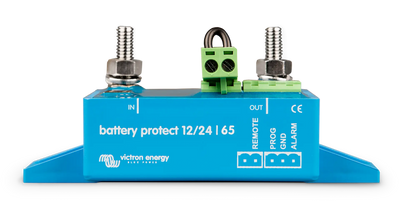 Victron BatteryProtect 12/24V-65A low voltage disconnect — front view
