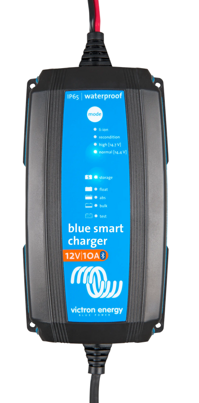 Victron Blue Smart IP65 Charger 12/10 (1) battery charger — front view
