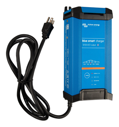 Victron Blue Smart IP22 Charger 12/15(1) 230V AU/NZ battery charger — front view