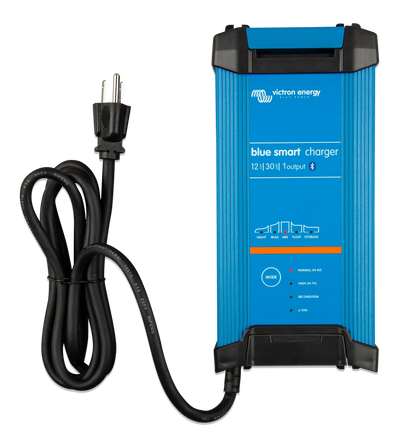 Victron Blue Smart IP22 Charger 12/30(1) 230V AU/NZ battery charger — front view