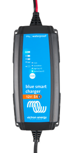 Victron Blue Smart IP65s 12/5 battery charger — front view