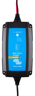 Victron Blue Smart IP65 12/25 battery charger — front view