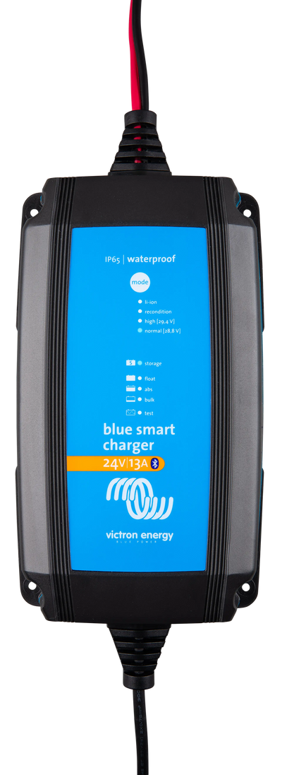 Victron Blue Smart IP65 24/13 battery charger — front view