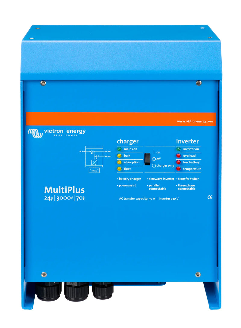 Victron MultiPlus MultiPlus 24/3000/70-50 230V VE.Bus inverter charger — front view