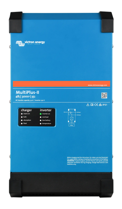 Victron MultiPlus-II MultiPlus-II 48/3000/35-32 230V inverter charger — front view