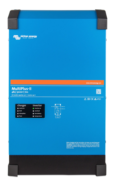 Victron MultiPlus-II MultiPlus-II 48/5000/70-50 230V inverter charger — front view