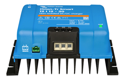 Victron Orion-Tr Smart 12/12-30A (360W) Non-isolated DC-DC charger DC-DC charger — front view