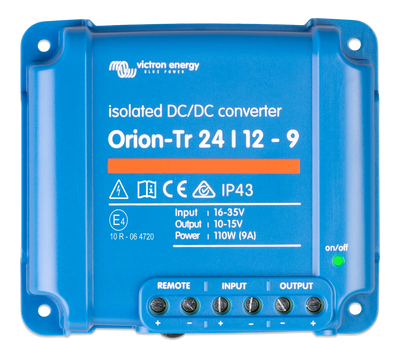 Victron Orion-Tr 24/12-9A (110W) Isolated DC-DC converter DC-DC converter — front view