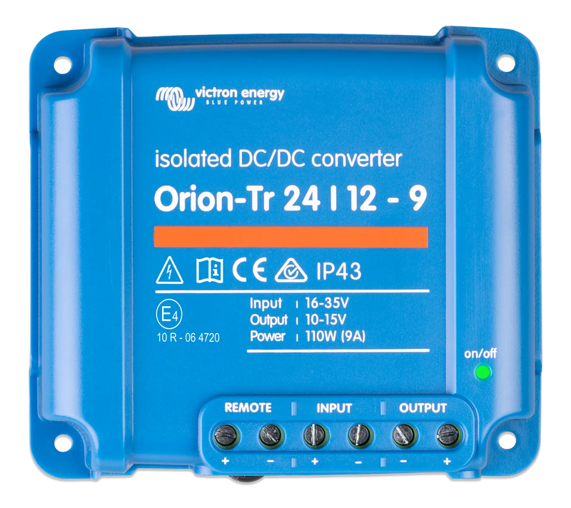 Victron Orion-Tr 24/12-9A (110W) Isolated DC-DC converter DC-DC converter — front view