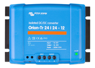 Victron Orion-Tr 24/24-17A (400W) Isolated DC-DC converter DC-DC converter — front view