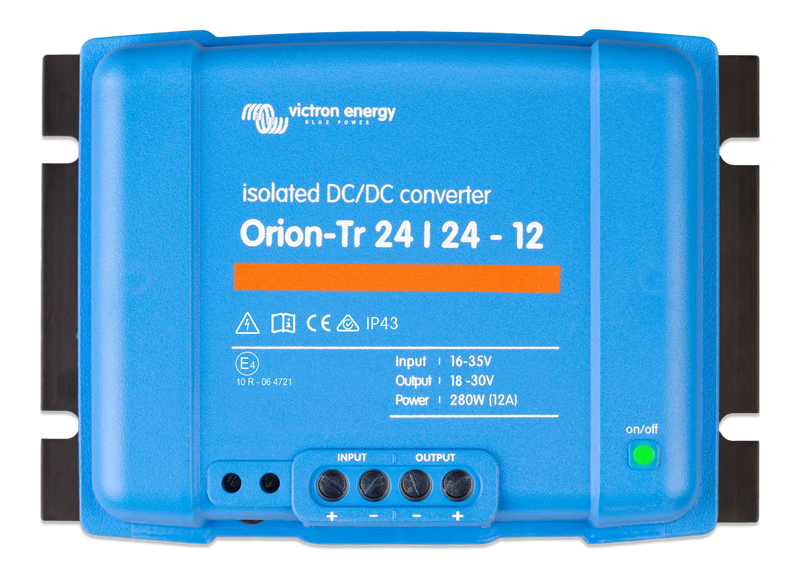 Victron Orion-Tr 24/24-17A (400W) Isolated DC-DC converter DC-DC converter — front view