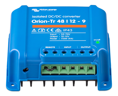 Victron Orion-Tr 48/12-9A (110W) Isolated DC-DC converter DC-DC converter — front view