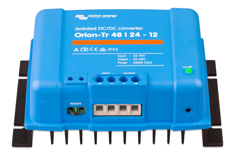 Victron Orion-Tr 48/24-12A (280W) Isolated DC-DC converter DC-DC converter — front view
