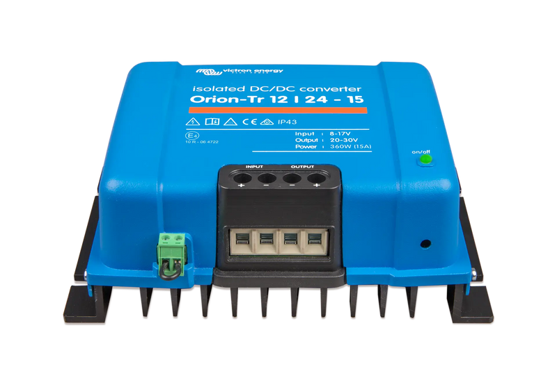 Victron Orion-Tr 12/24-15A (360W) Isolated DC-DC converter DC-DC converter — front view