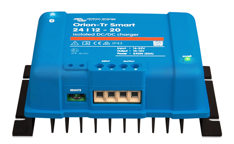 Victron Orion-Tr Smart 24/12-20A (240W) Isolated DC-DC charger DC-DC charger — front view