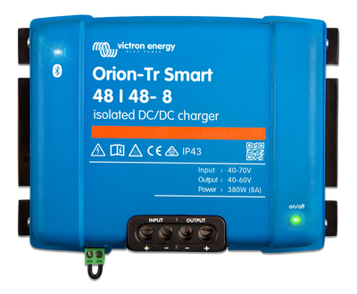 Victron Orion-Tr Smart 48/48-8A (380W) Isolated DC-DC charger DC-DC charger — front view