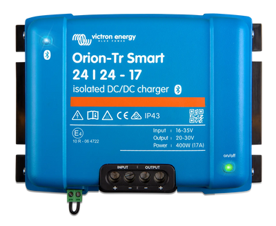 Victron Orion-Tr Smart 24/24-17A (400W) Isolated DC-DC charger DC-DC charger — front view