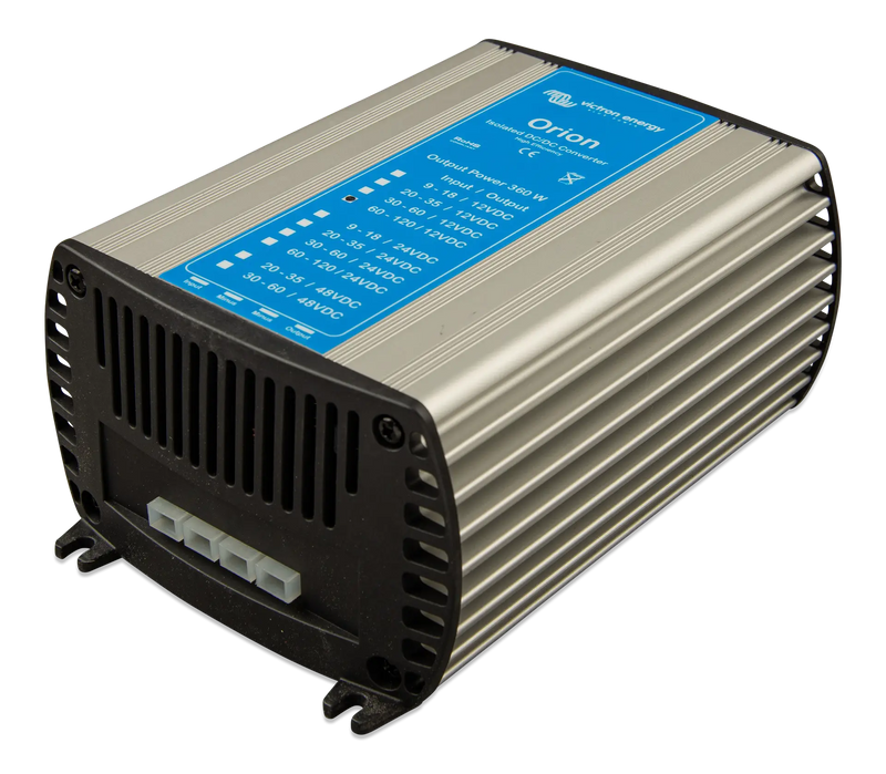 Victron Orion 110/12-30A DC-DC converter — front view