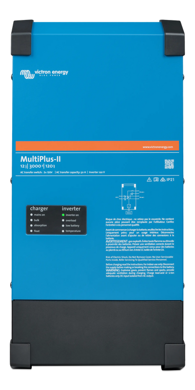 Victron MultiPlus-II MultiPlus-II 12/3000/120-32 230V inverter charger — front view
