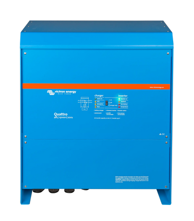 Victron Quattro Quattro 48/15000/200-100/100 230V VE.Bus inverter charger — front view