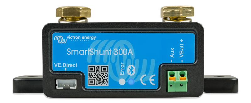 Victron SmartShunt 300A 50mV battery monitor — front view