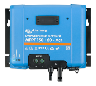 Victron SmartSolar MPPT 150/60 MC4 solar charge controller — front view
