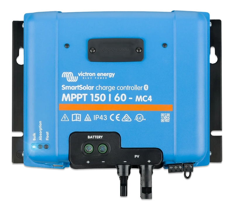Victron SmartSolar MPPT 150/60 MC4 solar charge controller — front view