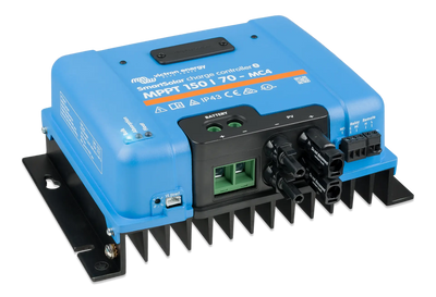 Victron SmartSolar MPPT 150/70 MC4 VE.CAN solar charge controller — front view