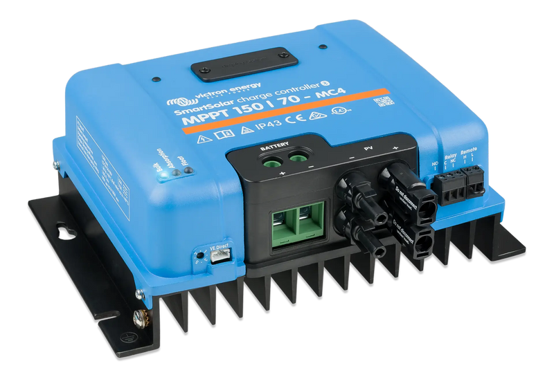 Victron SmartSolar MPPT 150/70 MC4 VE.CAN solar charge controller — front view