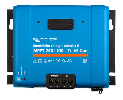 Victron SmartSolar MPPT 250/100 solar charge controller — front view