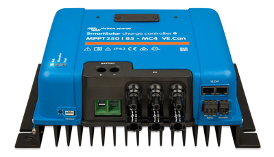 Victron SmartSolar MPPT 250/85 MC4 solar charge controller — front view