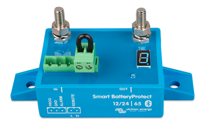 Victron Smart BatteryProtect 12/24V-65A low voltage disconnect — front view
