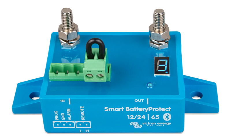 Victron Smart BatteryProtect 12/24V-65A low voltage disconnect — front view
