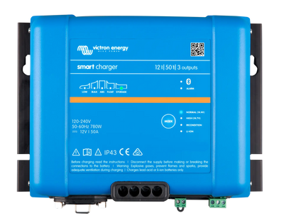 Victron Smart IP43 12-12 50 (3) Charger battery charger — front view