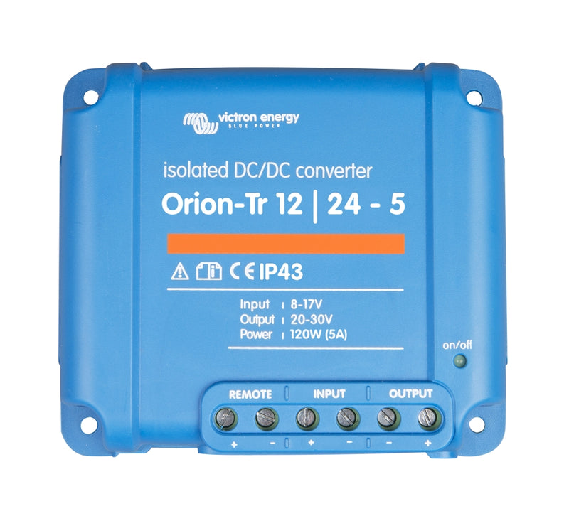 Victron Orion-Tr 12/24-5A (120W) Isolated DC-DC converter DC-DC converter — front view